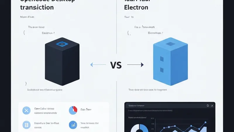 OpenCode Desktop Shifts to Electron for Enhanced Performance and Consistent Cross-Platform Experience