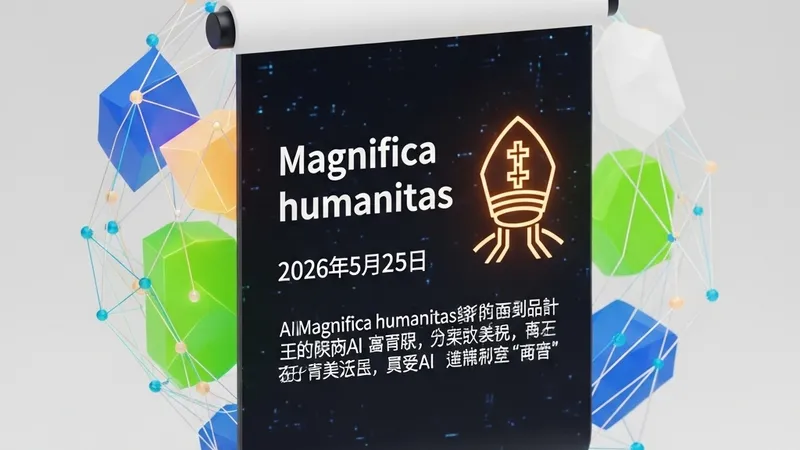 教宗发布首份AI通谕：呼吁全球监管，科技巨头提前布局
