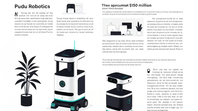 Shenzhen-based Pudu Robotics Raises $150M, Valuation Tops $1.5B, Bolstering Commercial Service Robot Leadership