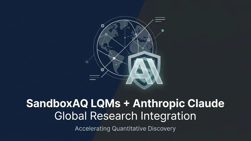 SandboxAQ Integrates Physics-Based Large Quantitative Models into Anthropic's Claude