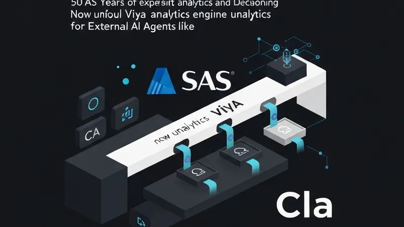 SAS Opens Viya MCP Server to AI Agents Like Claude and Copilot, Emphasizing Governance as a Core Differentiator