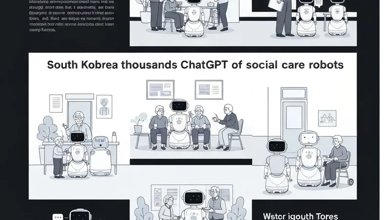 South Korea Deploys Thousands of ChatGPT-Enabled Social Care Robots to Aid Aging Population