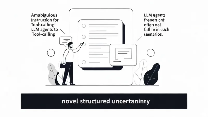 Structured Uncertainty Guides LLM Agents for Efficient Tool-Calling Disambiguation