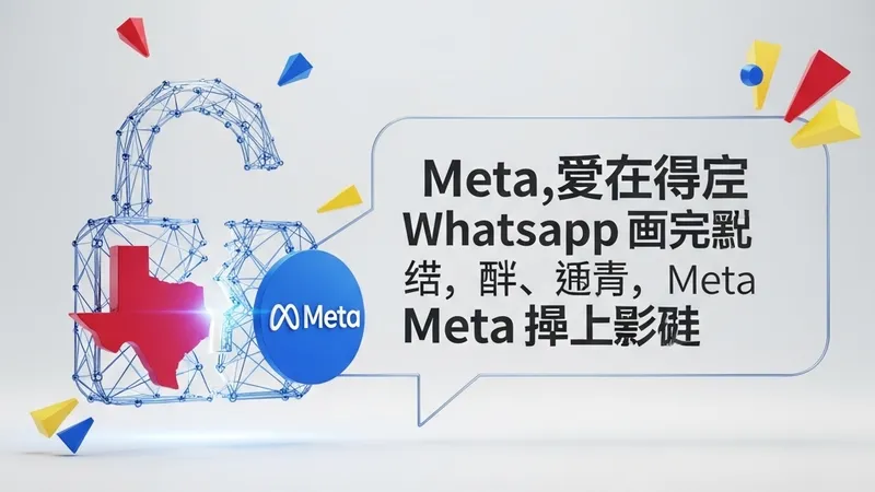 得克萨斯州起诉 Meta 及 WhatsApp，指控其加密隐私宣传存在误导